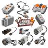 Technic Power Functions Motor Set IR RX TX Сервопривод Батарейный блок Строительные блоки Кирпичи Детские игрушки для