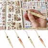 Curved Tip Curved Stickers Tweezers Journal Scrapbooking Tweezers  Journal Decorating