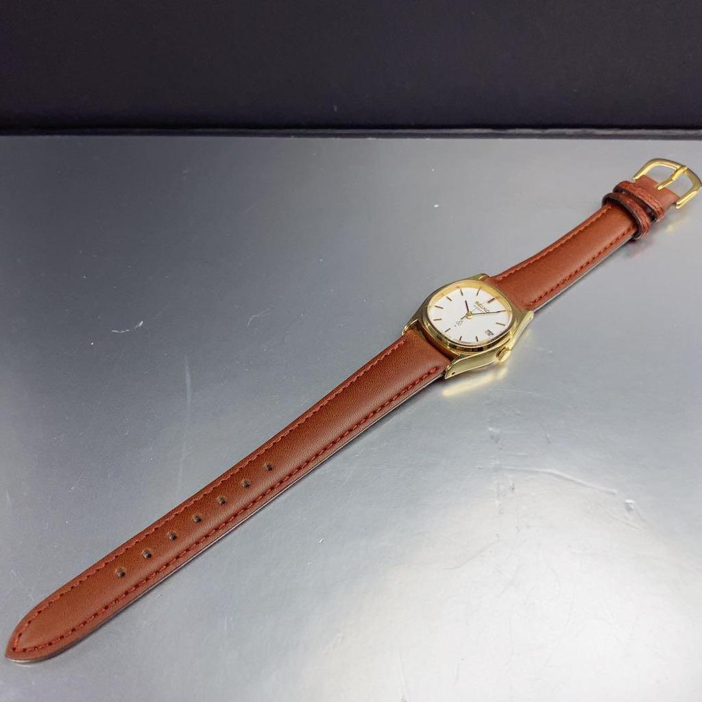 [USED] High-quality SEIKO QUARTZ Women's Watch with Replaced Battery, Made In Japan