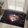 Stade Rennais FC Design Crystal Velvet Carpet Cozy Non?Slip Printed Rug For Bedroom Living Room Entrance