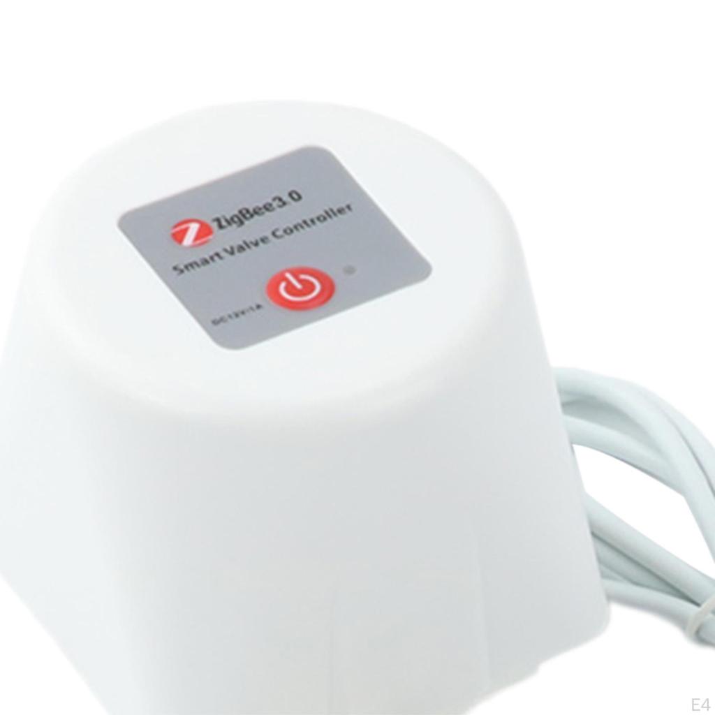 Умный клапан для воды и газа Телефон Пульт дистанционного управления Функция выключения таймера Контроллер Черный