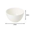 NARUMI Styles Cool Coupe Bowl, 17cm, White, Simple and Stylish, Free Bowl for Soup, Salad, Microwave Heating, Dishwasher Safe, 51326-3552