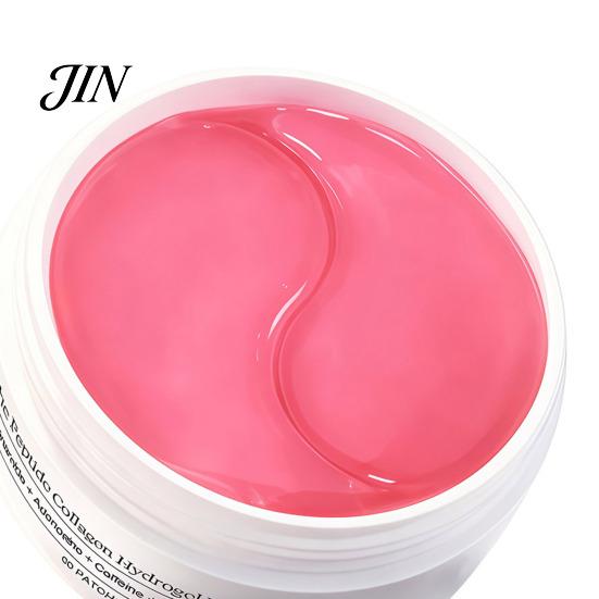 Eye Patch for Firming Skin 60 Pcs Collagen Patches, Peptide Mask Puffiness Dark Circles, Hyaluronic Acid Patches Hydrating Gel under Treatment