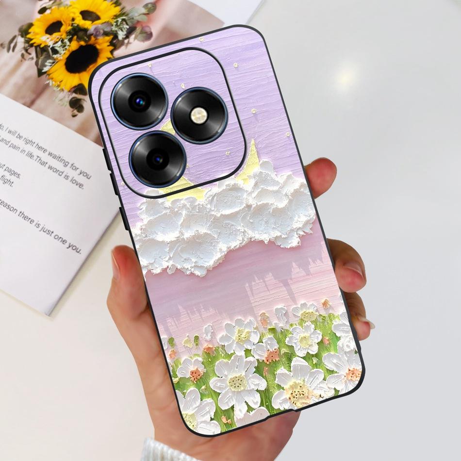 Для чехла Itel S23 Plus S681LN itel S23 S665L Модный Элегантный Расписной Мягкий Силикон ТПУ Задняя Крышка Телефона Для Itel S23+ S23Plus