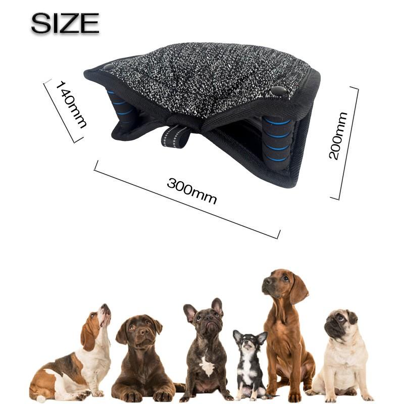 Heavy Duty Dog Training Bite Toy With Handle German Shepherd Large Breeds Outdoor Exercise