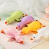 Adorable Duck Shaped Adorable Sensory Toy For Stress Anxiety Relief Safe Durable Silicone Material Kids Adults Gift