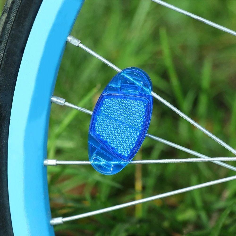 Lights Bike Spoke Reflector Bicycle Flashing Light Wheel Rim Reflective Spoke Reflective Sheet