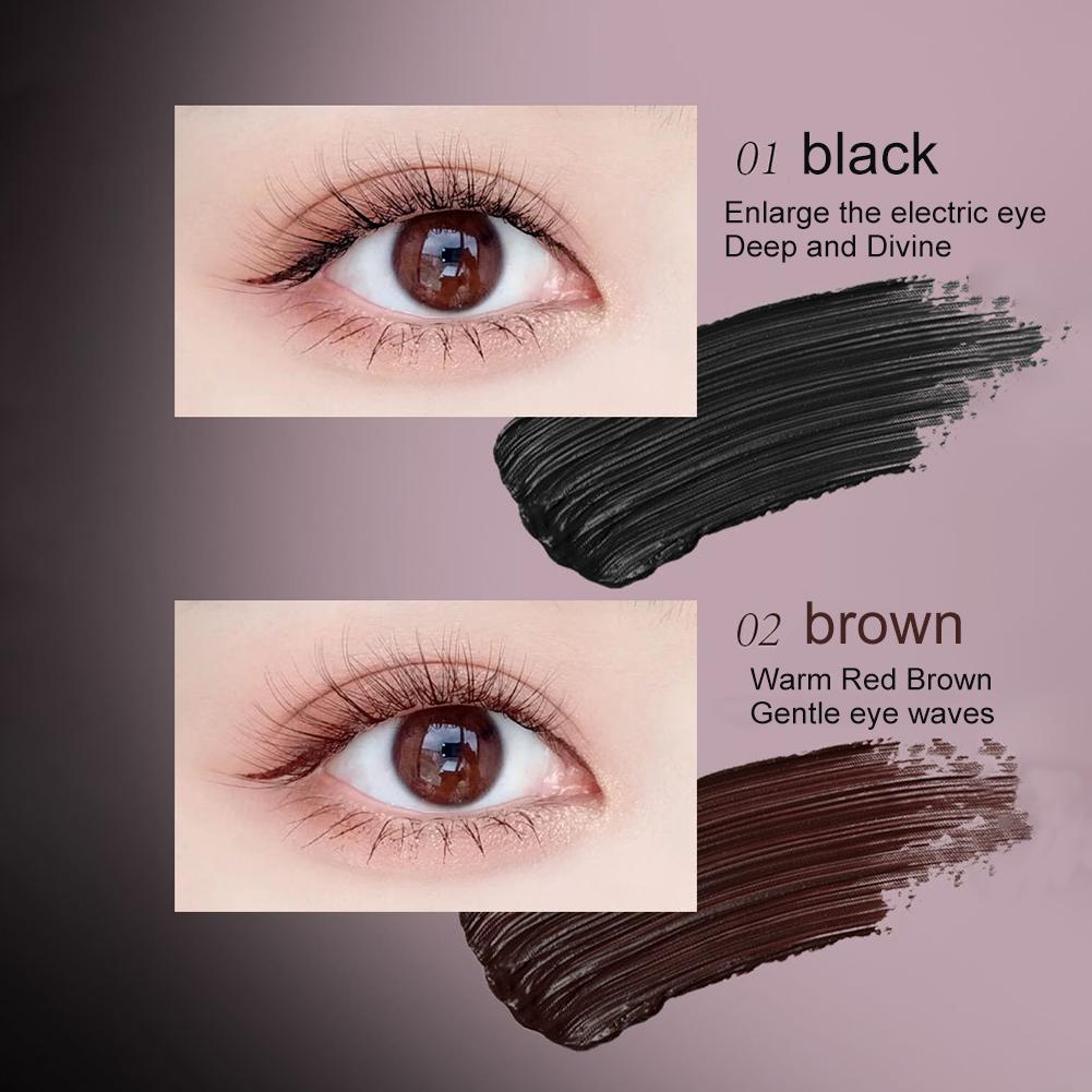 Thickening Lengthening Mascara Curling Defining Waterproof Makeup Primer Eyelash Sweatproof B9V2