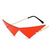 Anime Tengen Toppa Gurren-lagann Kamina Cosplay Glasses Fashion Triangle Sunglasses Eyewear Halloween Props