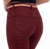 .Sara - Women' Skinny Jeans Push-Up High Waist + Belt - S56669-82Bp