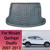 Коврик в багажник автомобиля для Nissan Qashqai Dualis J10 2007 2008 2009-2012 2013 Cargo Liner Boot Floor Tray 3D EVA Carpet Accessories
