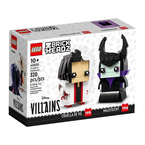LEGO Brickheadz 40620 Круэлла и Малефисента