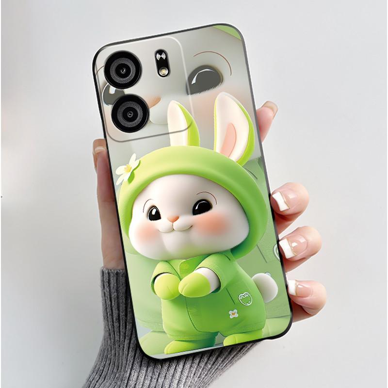 Black Phone Case For BLU View 5 Popular Cute Pink Cartoon Panda Pattern Shockproof For BLU View 5 Soft Silicone Back Cover