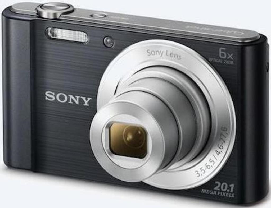 Sony Цифровая камера W810 6x оптическая черная Cyber-shot DSC-W810-B