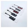 yzw6688 Car ABS BITURBO 700 800 900 Logo Side Fender Trunk Body Badge Emblem