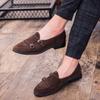 Туфли с двойным ремешком Monk Brown Dress Loafers Мужские туфли Итальянское свадебное платье 2024 Офисные туфли для парикмахеров Мужские формальные платья