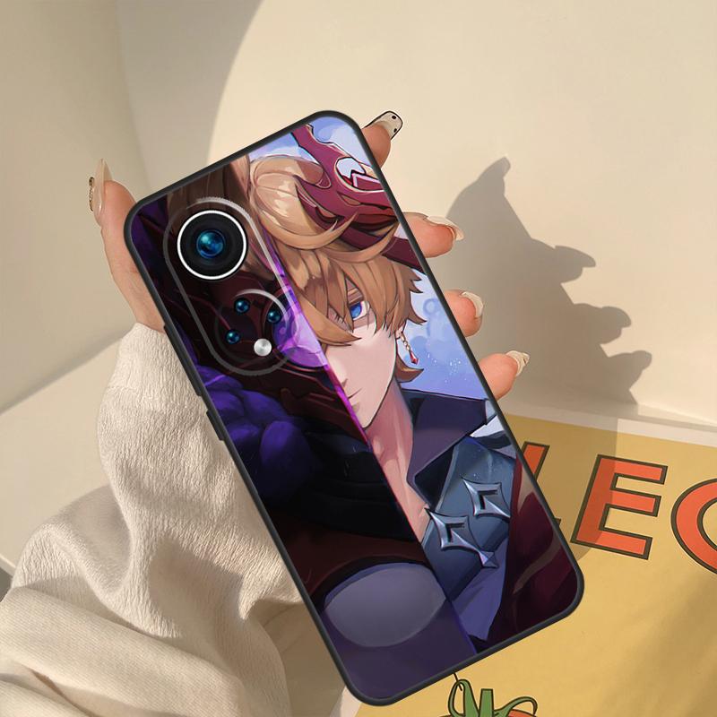 Чехол Genshin Impact Тарталья Для Honor Magic 8 7 6 5 Pro Чехол Для Honor X9c X9b X9a X8a X8b 50 70 90 200 400 Lite