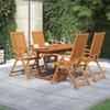 Day and Night - Day and Night Garden Dining Set 5 Pieces Solid Acacia Wood
