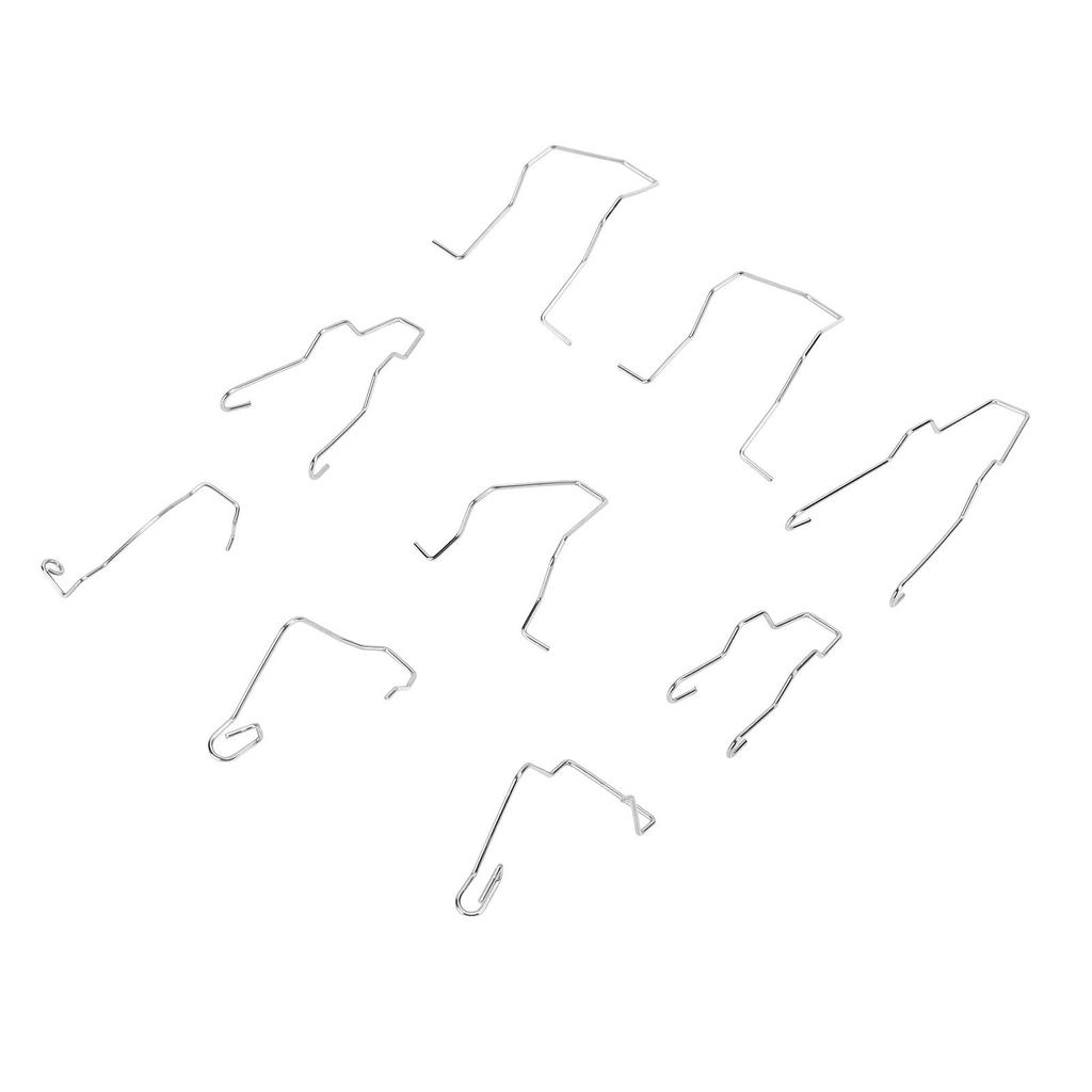 9 шт. Пружинные фиксаторы лампы Универсальные из нержавеющей стали Фиксаторы лампы ближнего света для H1 H3 H4 H7