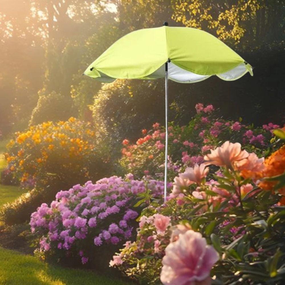 65cm Plants Shade Cover Adjustable Garden Umbrella Shade Outdoor Sunblock Cover Balcony
