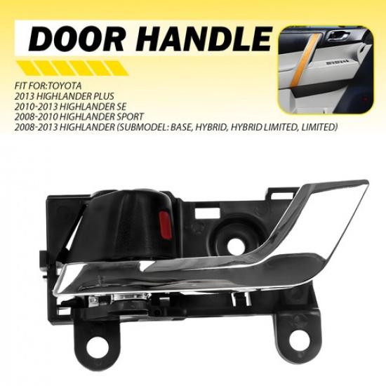 Car Inner Door Left Side Pull Handle Armrest For Toyota Highlander Plus/SE/Sport