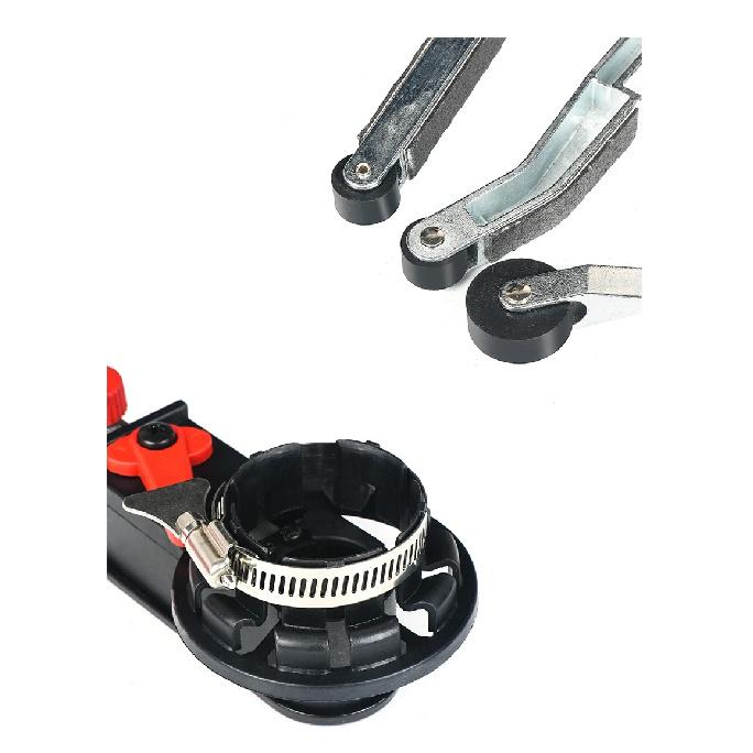 M10/M14 Sanding Belt Adapter Attachment Converting 100/115/125mm Electric Angle Grinder to Belt Sander DIY Wood Metal Working