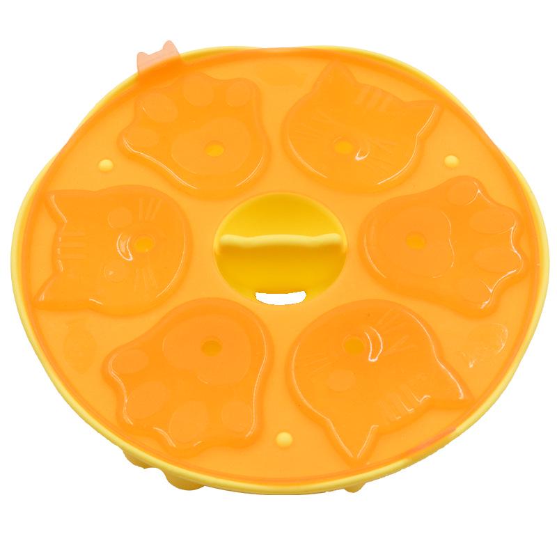 Силиконовая форма для детского питания и торта - Фигурки медведя и сосиски