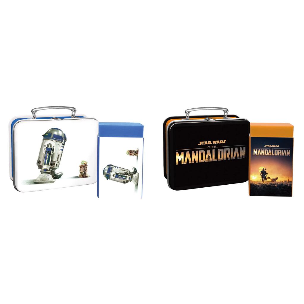 Metakeshi Star Wars: The Mandalorian Series 5 (Box of 10) Black, Approx. 5 X 7 X 3 Cm (Tin Case), Approx. 5 X 3 X 1 Cm (Eraser) MT-KS #05