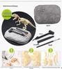 DIY Dinosaur Fossil Excavation Toy: Tyrannosaurus & Triceratops Skeleton Models for Kids