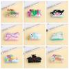 Rabbit Flower Hair Claw Acrylic Dog  Shark Clip Cute Animal Hair Clip  Female