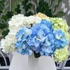 Realistic Fabric Hydrangea Artificial Plant For Wedding Celebration Home Decor