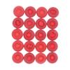 20Pcs Caulking Gun Nozzles Cap Red Caulk Saving Cap Caulk Sealer Saver