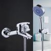 TLXT YP-H0568 Настенный смеситель для горячей/холодной ванны и душа