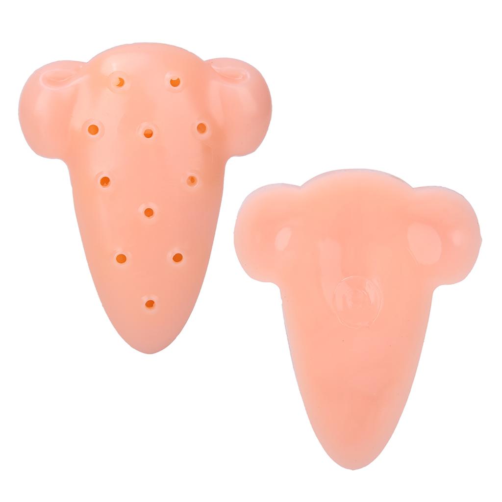 Innovative Wacky NosE Shaped Pimple Squeezing Toys Stop Picking Your Face TPE Toys