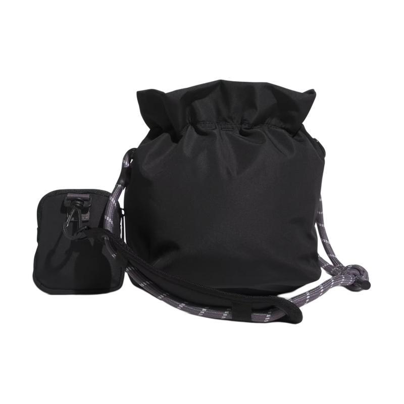 Adidas Полиэстеровая ткань Сумка через плечо Женская черная повседневная IK4776