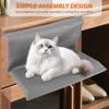 Cat Pet Animal Hanging Bed Detachable and Foldable Hanging Cat Nest Pet Sleeping Bed Cats L-shaped Hammock for Cats and Kittens