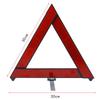 Car Emergency Breakdown Warning Triangle Red Reflective Safety Hazard Car Tripod Folded Stop Sign Reflector Reflecting Tape