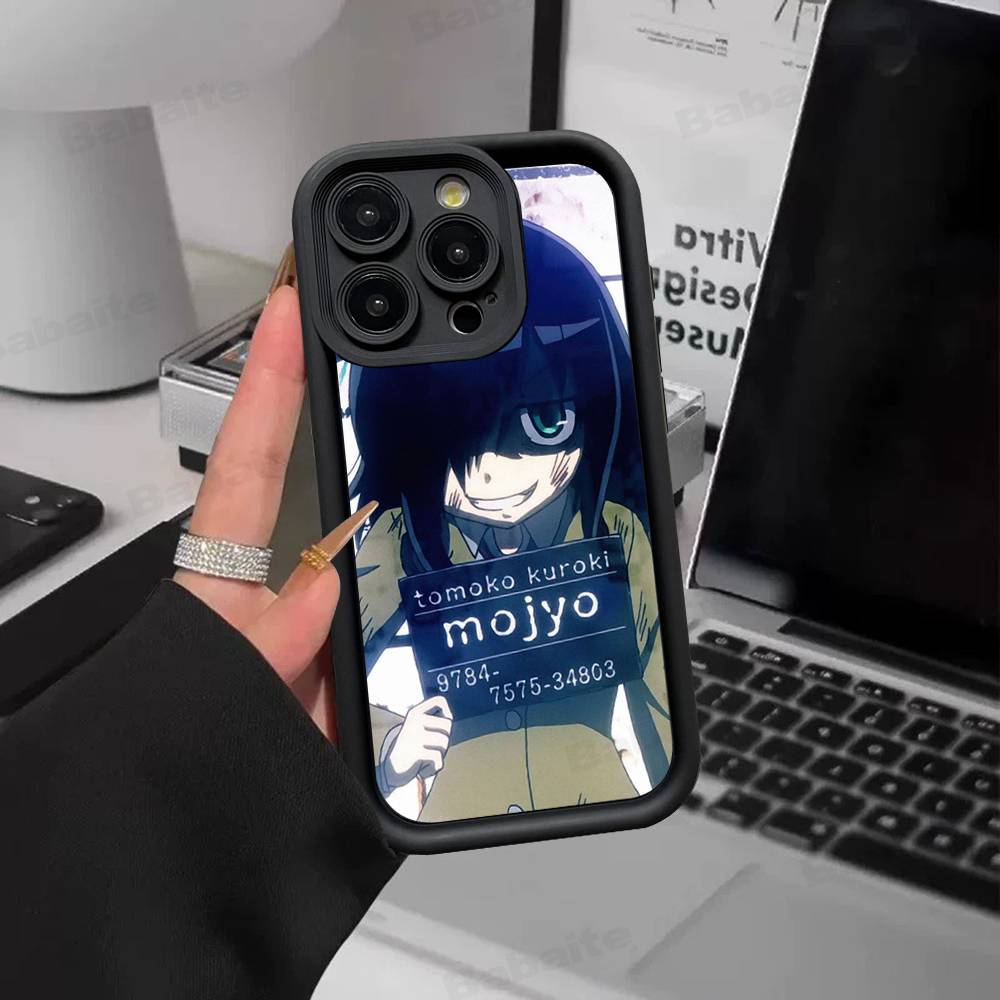Чехол для телефона Watamote K-Kuroki T-Tomoko Для IPhone 17 16 15 14 13 12 11 Pro Max Plus Силиконовый противоударный чехол