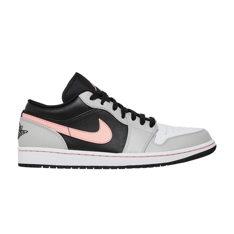 Jordan 1 Low Black Grey Pink