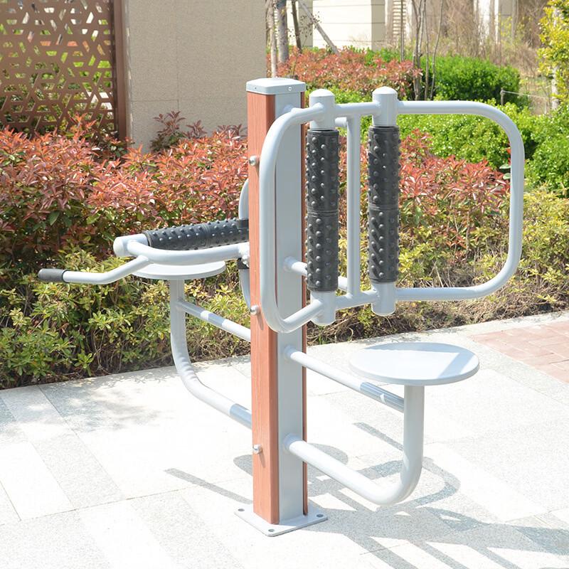Outdoor Plastic Wood Fitness Park Equipment
