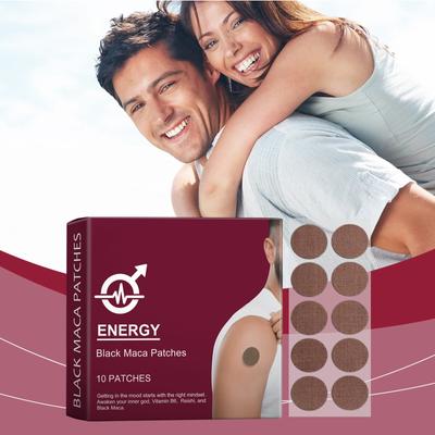 Пластырь Herbal Vitality, пластырь для мужской энергии, травяной пластырь для повышения жизненной силы 10 шт.