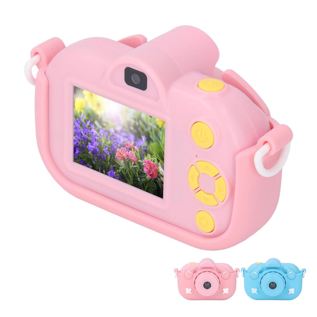 Kids Camera 32MP Digital Video Camera 2in Screen Multifunctional Front Rear Lens 1080P Selfie Ca