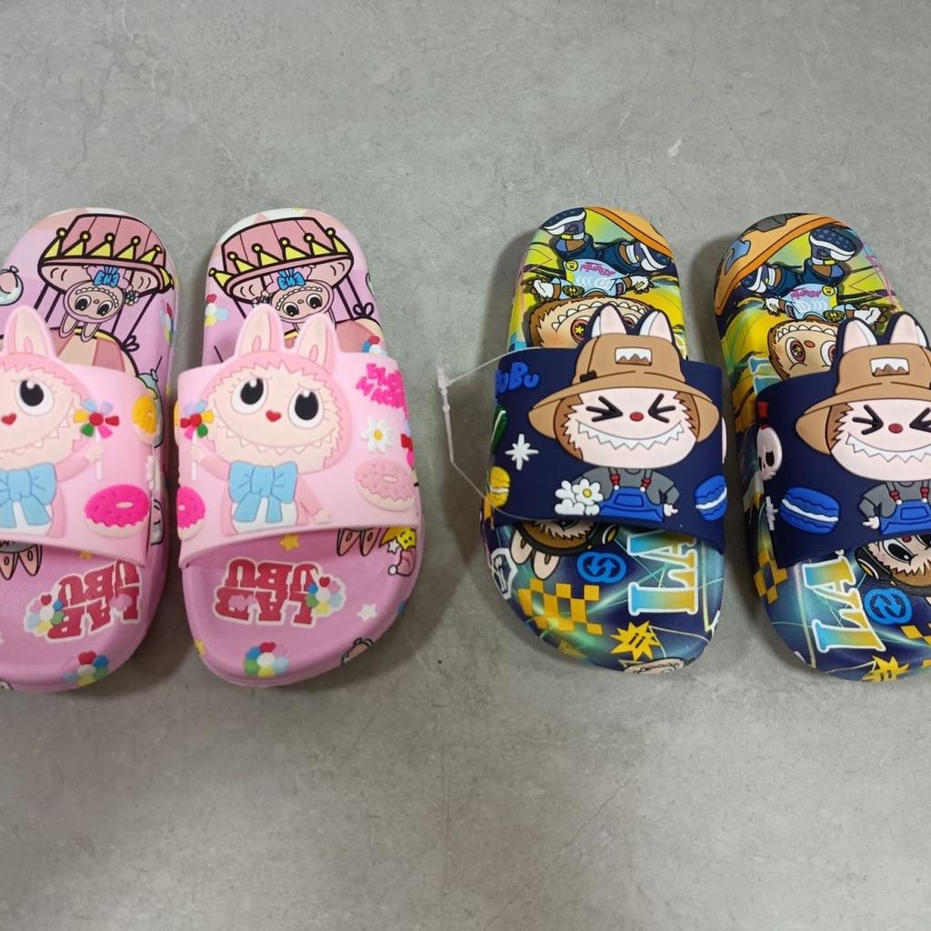 Прочные детские пляжные туфли из полипропилена, летние быстросохнущие, креативные, свободные и удобные шлепанцы