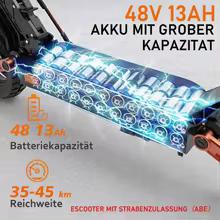 JOYOR S5 ABE Electric Scooter 500W 48V13Ah 45km Range 10" Tires Dual Suspension Disc Brake Foldable EU Stock