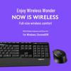 Logitech Беспроводная клавиатура и мышь в комплекте