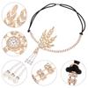 Quality Diamond Headdress Vintage Dress Accessories Pearl Headband Bridal Headpiece Gatsby Flapper