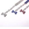  Pet Dog Bling Rhinestone Collars Fancy Necklace For Cats Small Dogs Female Puppy Collars