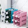 Anti-skid Refrigerator Can Beverage Rack Stackable Refrigerator Storage Rack Bottle Organizer Home