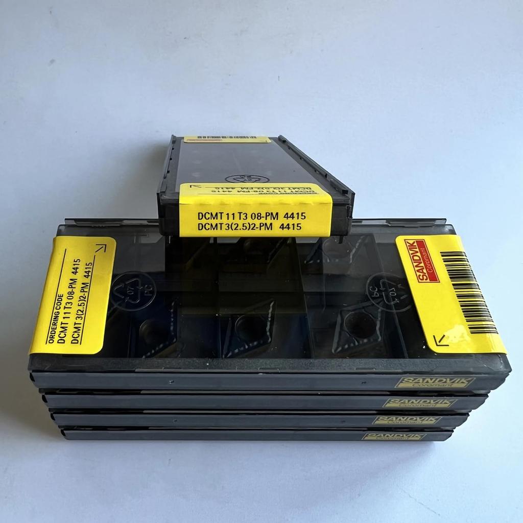 Original Sandvik / DCMT11T308-PM 4415 / CNC Lathe Carbide Blade 10 PCS