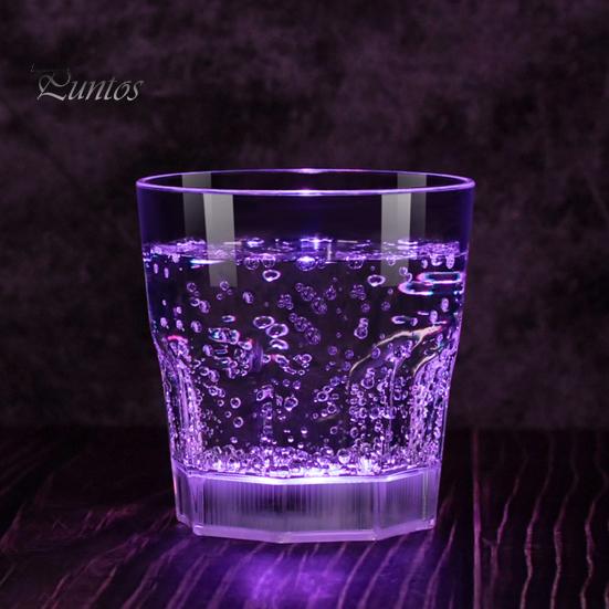 1/6 шт. светящиеся стопки со светодиодной подсветкой, бокалы для виски для вечеринки, светящиеся в темноте стопки, многоразовая посуда для напитков на день рождения, Рождество, свадьбу